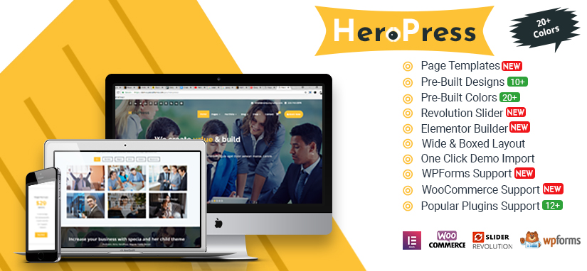 HeroPress WordPress Theme