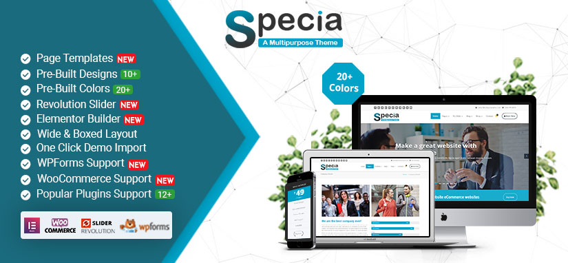 Specia WordPress Theme